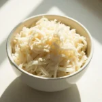 Grated fresh cassava