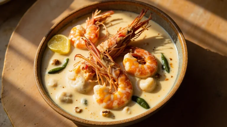 Prawn in Coconut Milk Curry (Bengali Style)