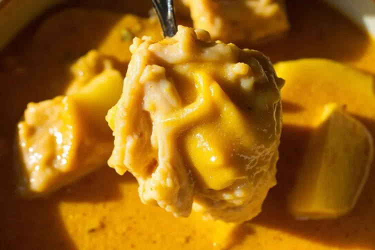 Thai Yellow Curry with Chicken and Potatoes