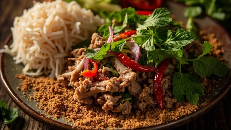 Larb Spicy Meat Salad