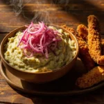 Dominican-Style Garlic Plantain Mash with Crispy Pork