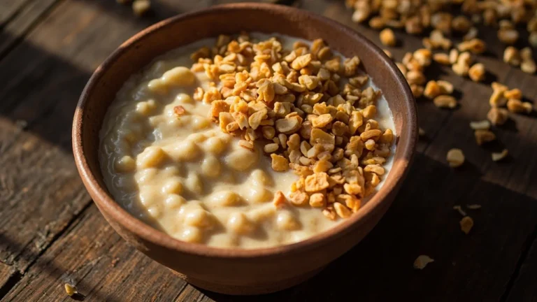 Senegalese Peanut and Baobab Fruit Pudding