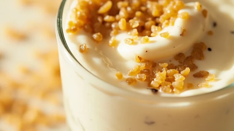 Senegalese Millet Yogurt Pudding