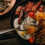 Panamanian-Style Crispy Tasajo Skillet with Eggs