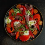 Algerian Roasted Pepper Tomato Salad