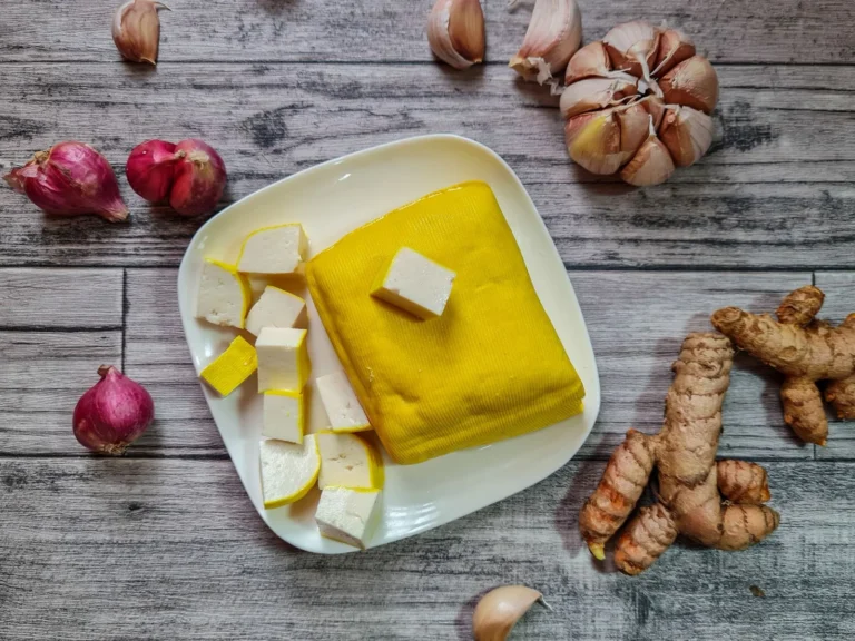 Shan-Style Yellow Pea Tofu