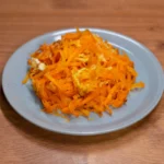 Japanese Braised Burdock Root and Carrot Stir-Fry