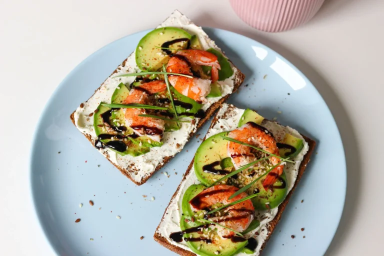 Norwegian Shrimp Smørbrød Open-Faced Sandwich