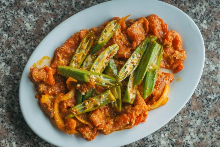 Brazilian Chicken with Okra Stew