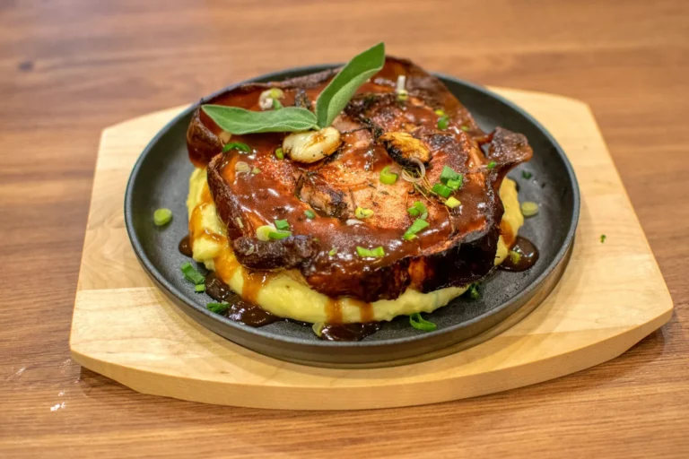 Smothered Pork Chops with Onion Gravy