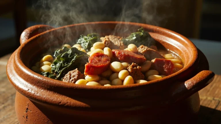 Spanish Galician Hearty Bean and Pork Stew