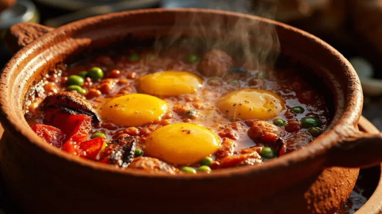 Flamenco-Style Baked Eggs Andalusia