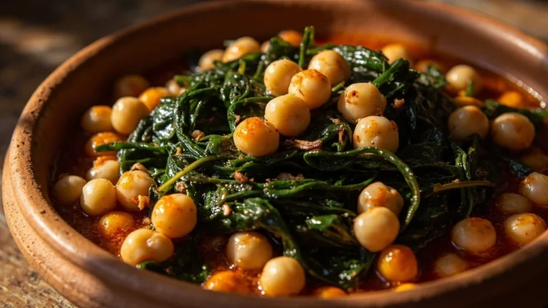 Seville-Style Spinach and Chickpea Stew