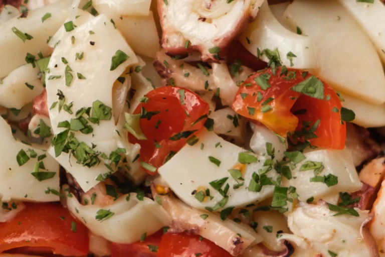 Catalan Shredded Salt Cod and Tomato Salad