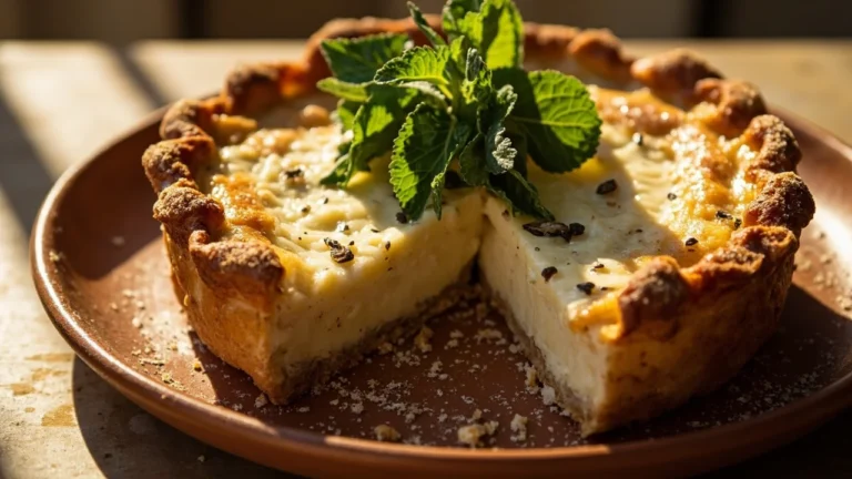Ibiza Mint Cheese Pie