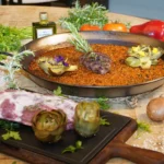 Spanish Artichoke Rice with Smoked Paprika