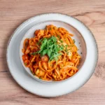 Catalan Toasted Vermicelli in Tomato Broth