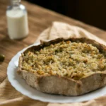 Andorran Cabbage and Potato Skillet Cake with Crispy Bacon