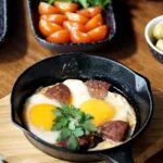 Spiced Turkish Sausage and Egg Skillet