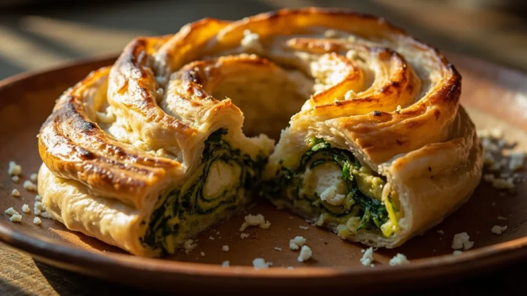 Turkish Zucchini and Feta Phyllo Pastry