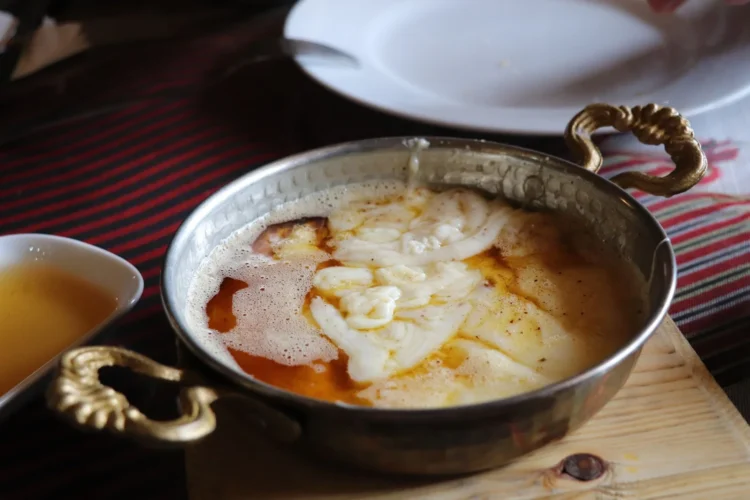 Black Sea Cornmeal Cheese Fondue
