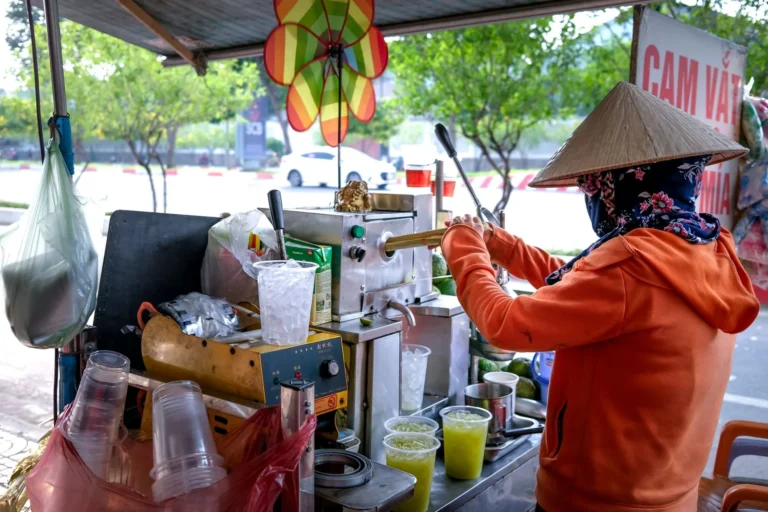 Vietnamese Fresh Sugarcane Juice