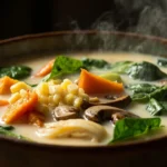 Thai Mixed Vegetable Coconut Soup (Gang Liang Pak Tai)