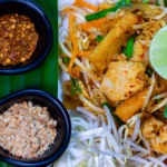 Vegan Pad Thai with Crispy Tofu