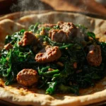 Ethiopian Collard Greens with Beef