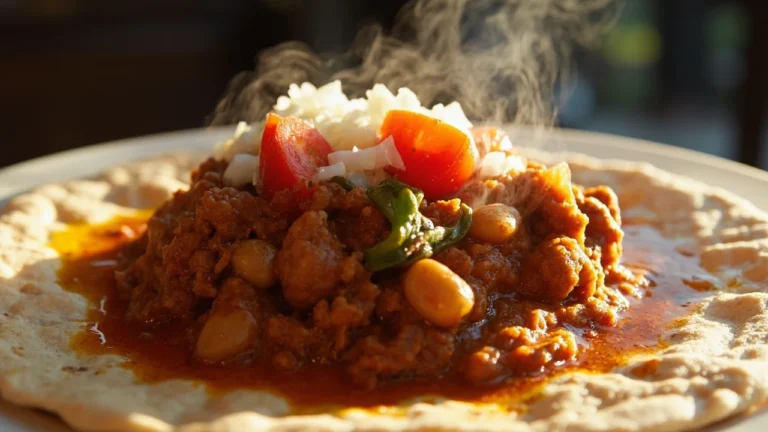 Classic Ethiopian Fava Bean Stew with Berbere