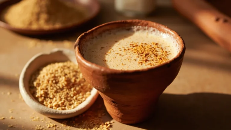 Ethiopian Roasted Barley Flour Drink