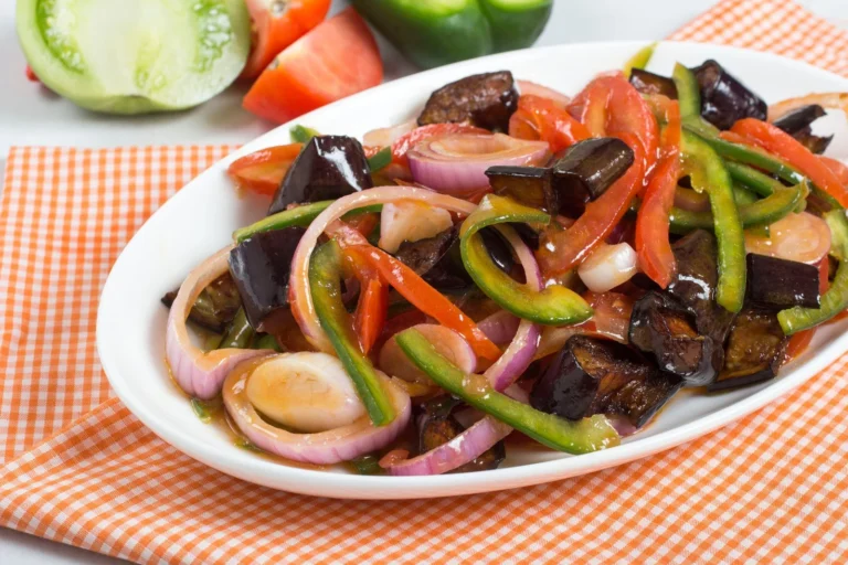Classic Moroccan Charred Vegetable Salad