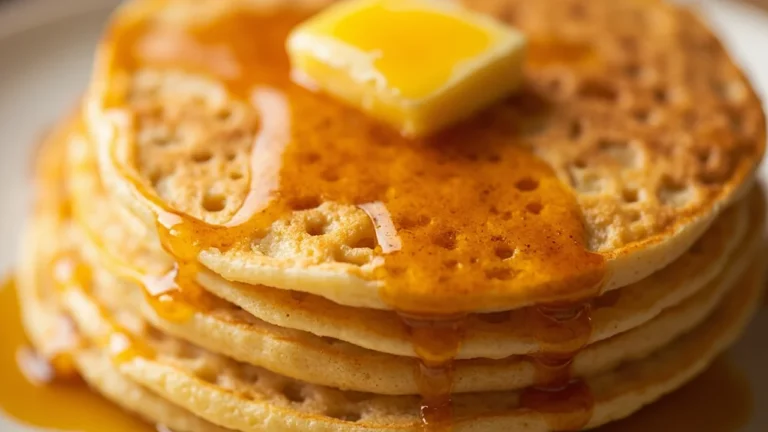 Moroccan Sweet Semolina Pancake