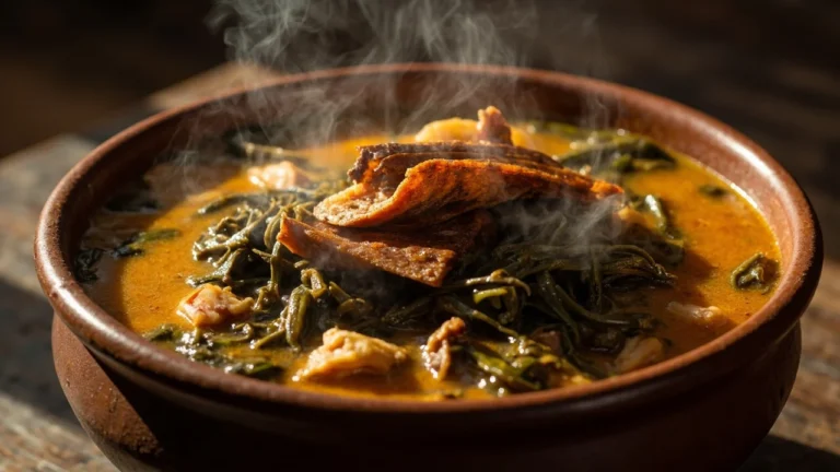 Nigerian Igbo Bitter Leaf Soup