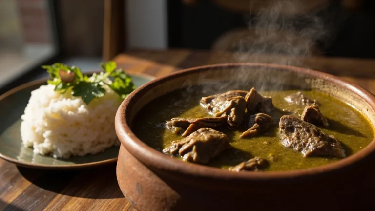 Nigerian Baobab Leaf Soup