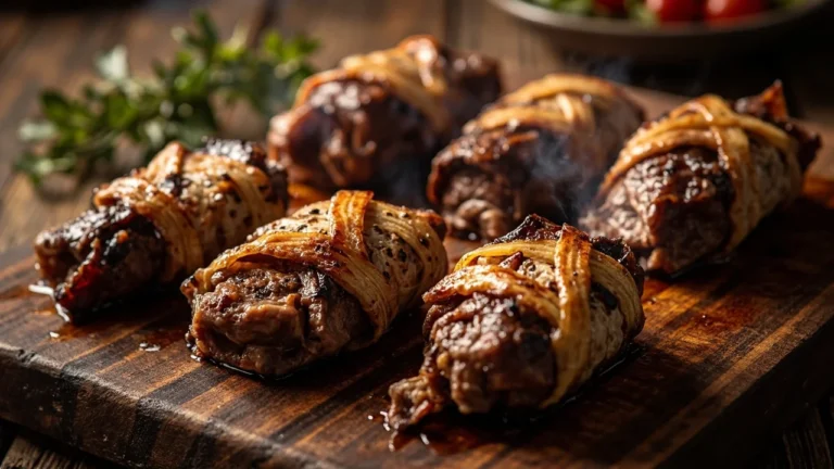 South African Braai Liver Wraps