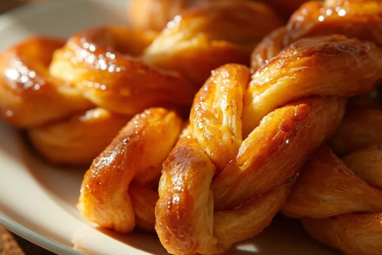 South African Plaited Syrup-Soaked Fried Dough Twists