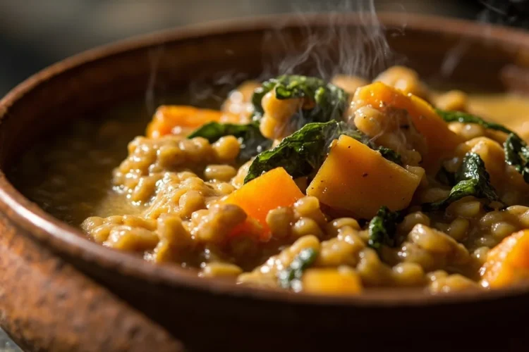 Senegalese Hearty Peanut Millet Stew