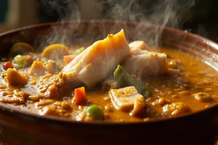 Senegalese Peanut and Baobab Fish Stew
