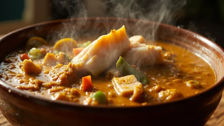 Senegalese Peanut and Baobab Fish Stew