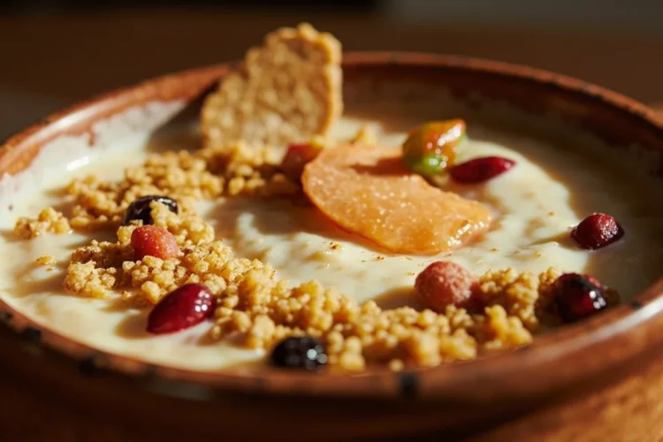 Festive Senegalese Baobab Peanut Millet Pudding
