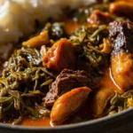 Classic Eru with Cassava Fufu