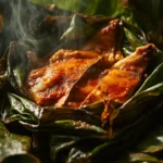Classic Cameroonian Cocoyam Leaf Wraps with Smoked Fish