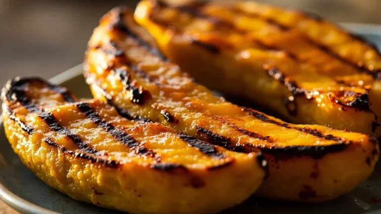 Cameroonian Grilled Sweet Ripe Plantains