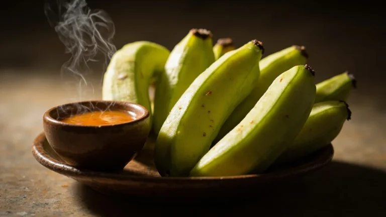 Cameroonian Soft-Boiled Green Plantains