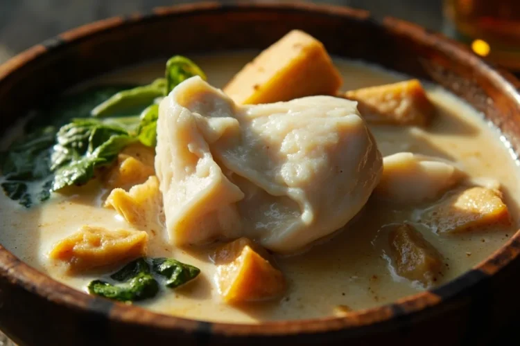 Fijian Fish in Coconut Cream