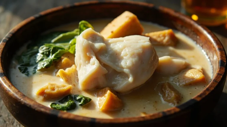 Fijian Fish in Coconut Cream